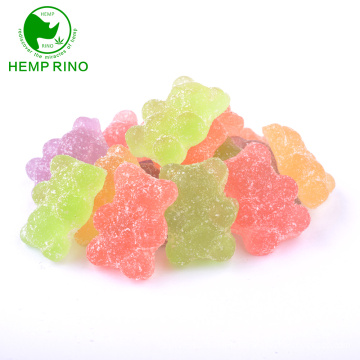 Hemp gummies CBD gummy bears 10mg 25mg  50mg with private label